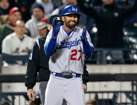 Matt Kemp's disputed  home run was the high point for the Dodgers.