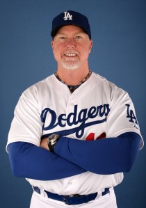 Batting coach Mark McGwire