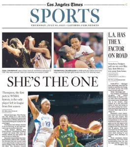 L.A. Times yesterday