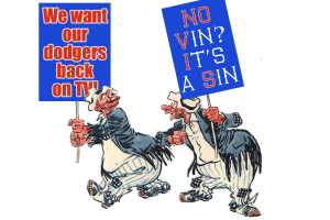 dodgers protest